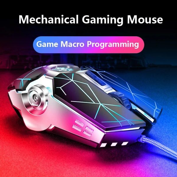 3200DPI High-Precision Gaming Mouse - 8D Wired Optical with Silent Click & LED Backlight - Image 5