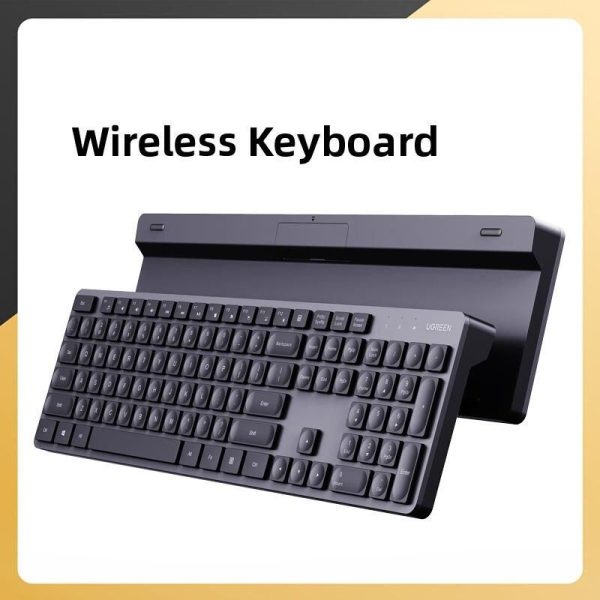 Wireless 2.4G Dual-Language Keyboard & Mouse Combo - High Precision, Ergonomic Design for Efficient Home Office Setup - Image 2