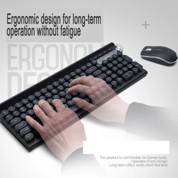 Wireless Gaming Keyboard and Mouse Combo - LT500 Wireless Set for PC, Laptop & Tablet - Image 3