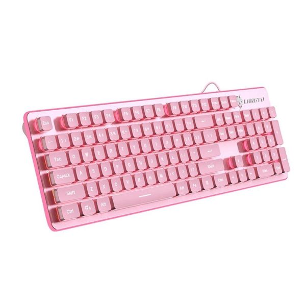 Luminous RGB Backlit Wired Gaming Keyboard with Mechanical Feel, Spill-Resistant Design, and 104 Anti-Ghosting Keys - Image 7