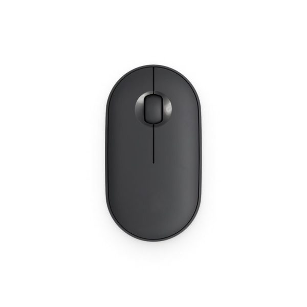 Black Ergonomic Wireless Mouse - Image 2