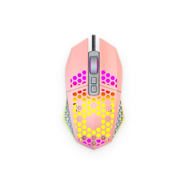 Pink Comb Textured Mouse - Image 2