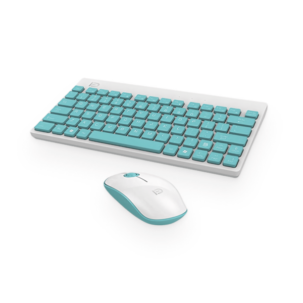 Mint Green Keyboard & Mouse Set - Image 2