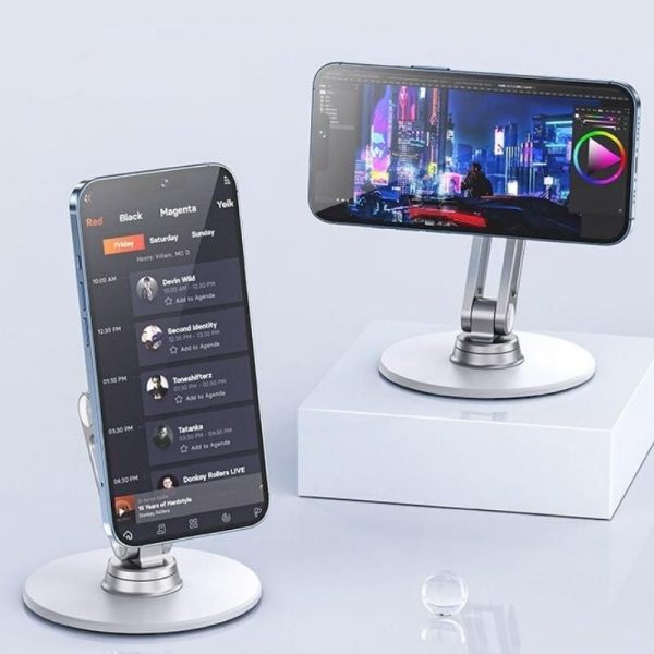 360° Rotatable Magnetic Desk Phone Stand - Image 2