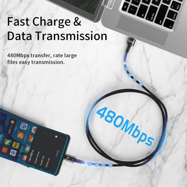 Essager 7A 100W USB Type C Cable 100W Fast Charging Wire For OPPO Oneplus Huawei P40 P30 Samsung Realme USB C Charger Data Cord - Image 3