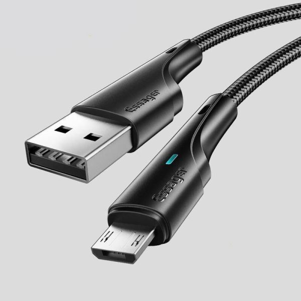 Fast Charging Micro USB Cable with LED Indicator