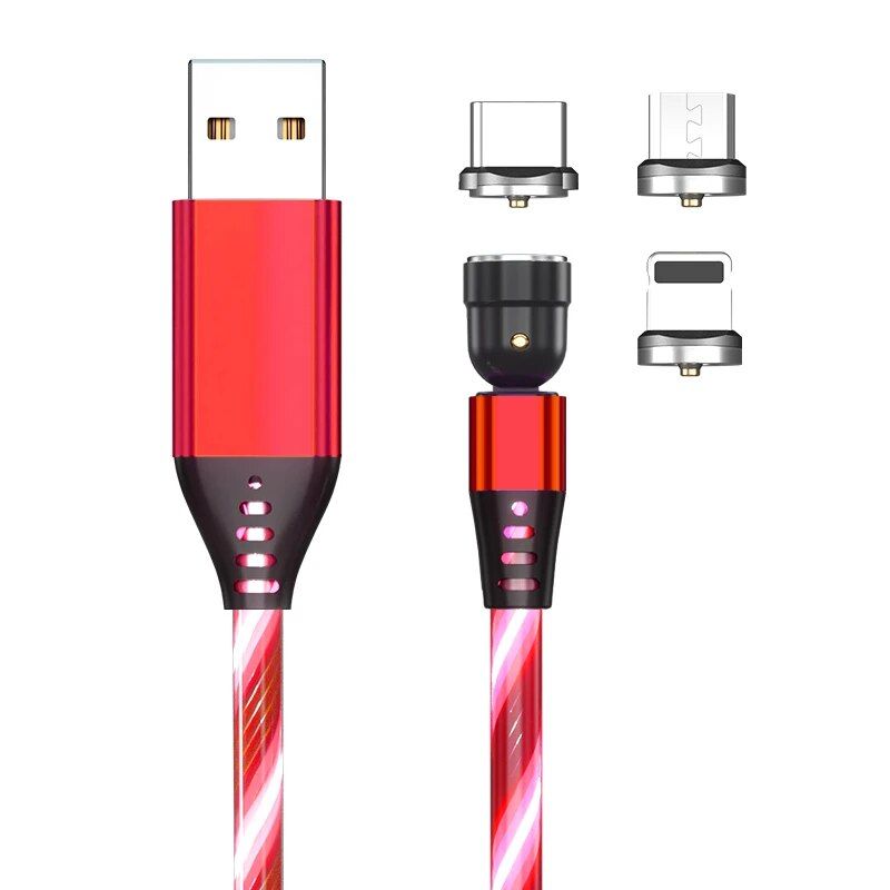 Red 3 in 1 Cable