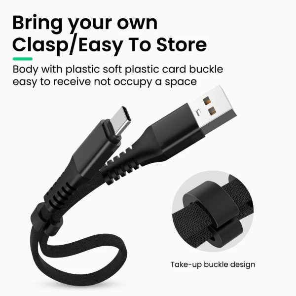 Compact 3A Fast-Charging USB Cable - Universal Compatibility for iPhone & Android Devices - Image 5