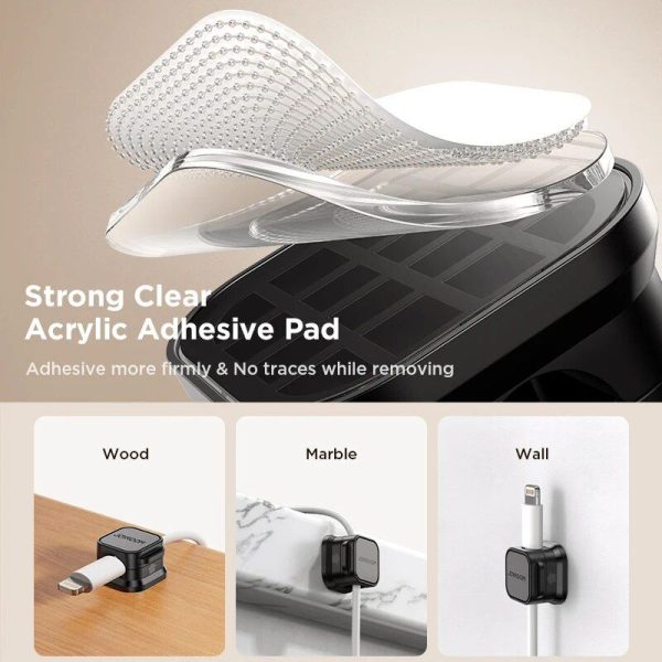 Adjustable Magnetic Cable Clips - Sleek Cord Organizer Set for Desk & Office - Image 5